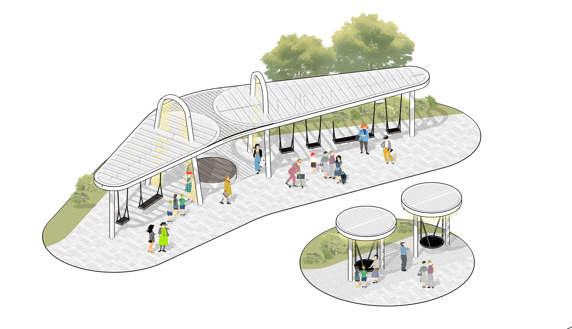 Zavodoukovsk 中央广场改造丨俄罗斯丨Project Bureau M4-12