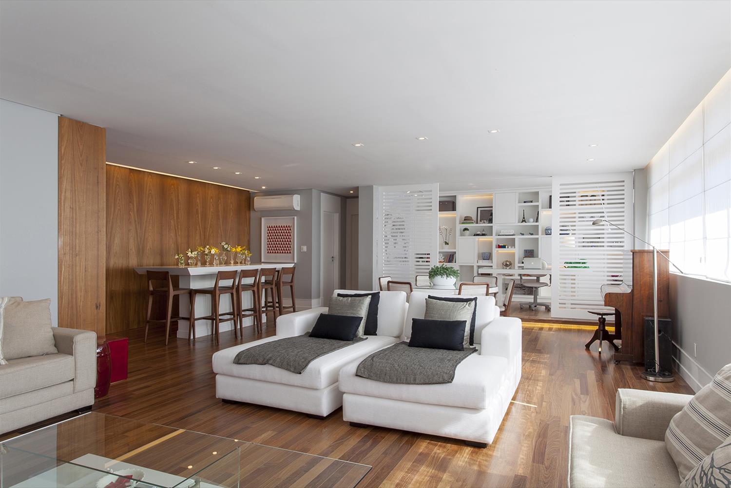 巴西 SP 豪华公寓 | 木质温馨的宜居空间-4