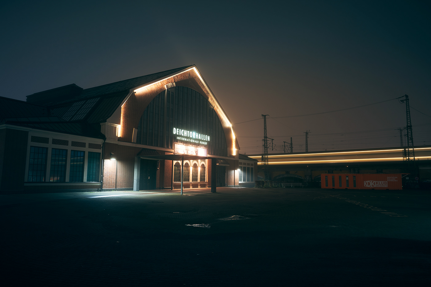 德国汉堡夜间光影建筑设计-12