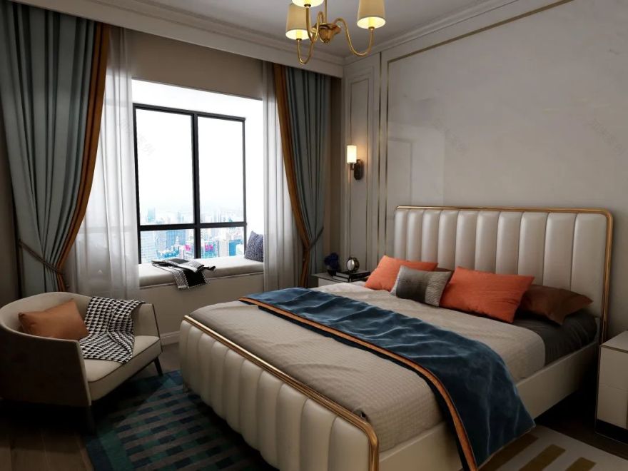 世界冠郡130㎡现代简约,简洁温雅的家,自由悠哉的生活-29