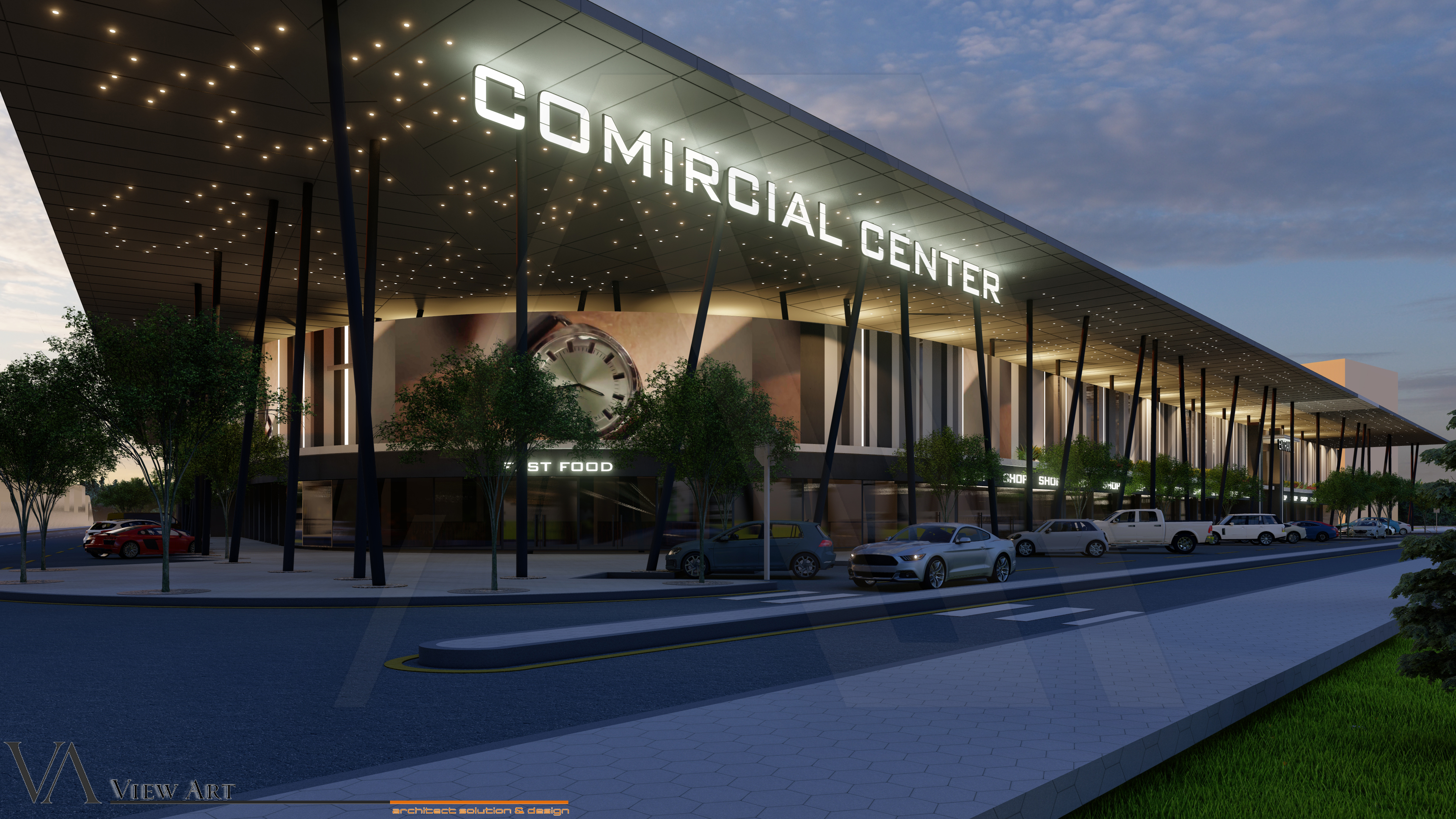 Set Zaynab 综合体项目丨叙利亚大马士革丨View Art Office-8