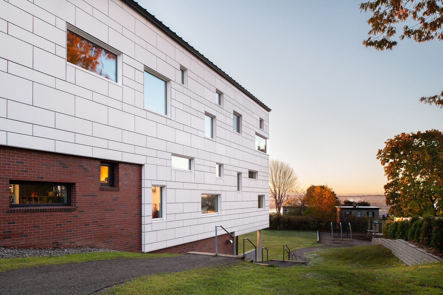 波特兰韦恩弗利特小学低年级部丨美国波特兰丨Simons Architects-45