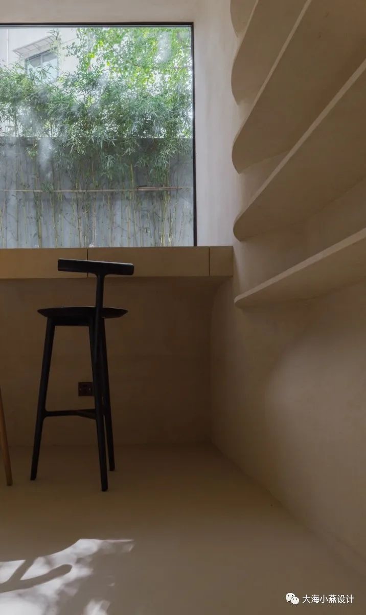 上海 70 平米办公室,竹影摇曳的“空”与“土”-34