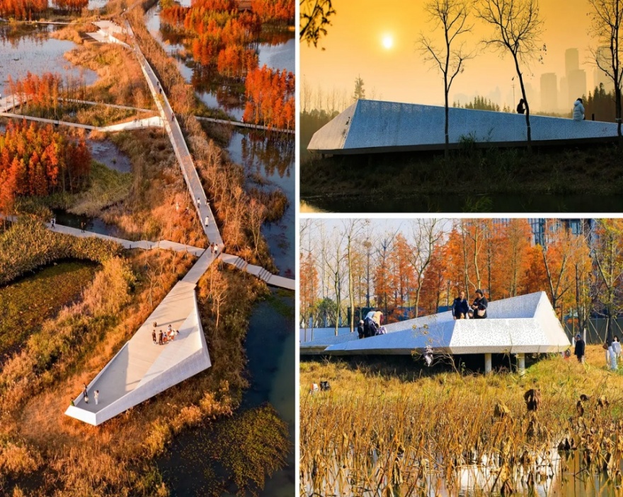 漂浮的森林:南昌市鱼尾洲公园丨中国南昌丨土人设计-51