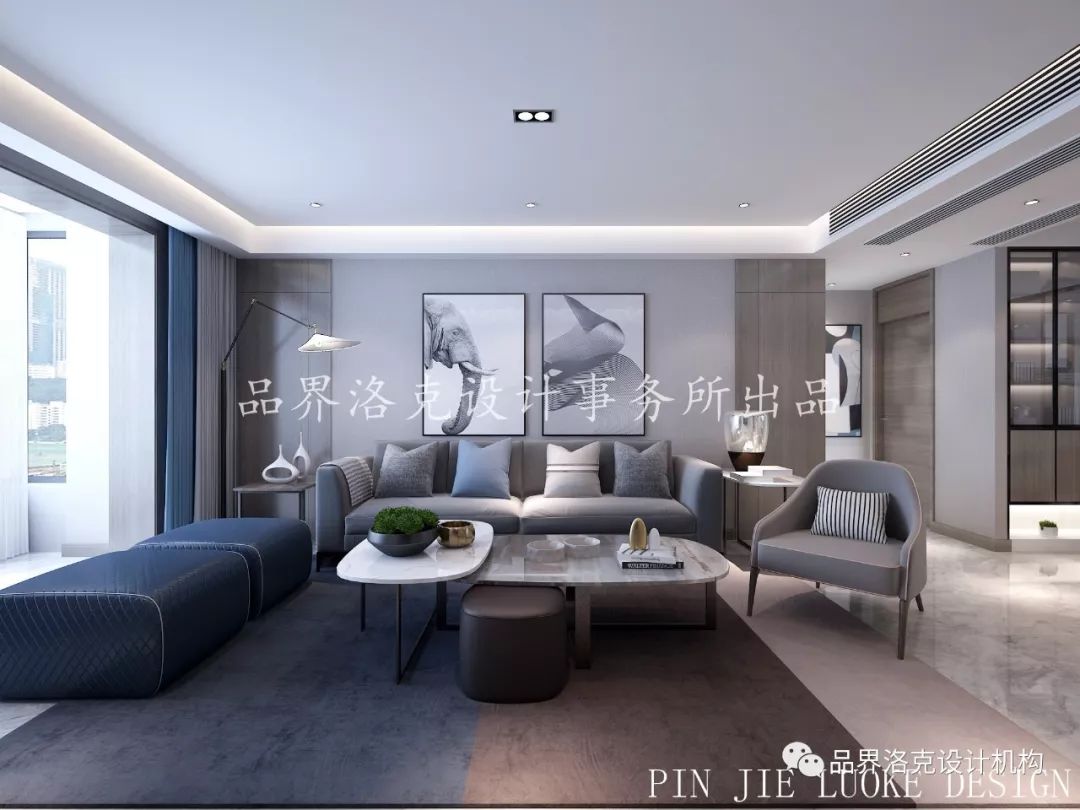 万科金域东郡现代风格,收纳与美观的完美结合-23