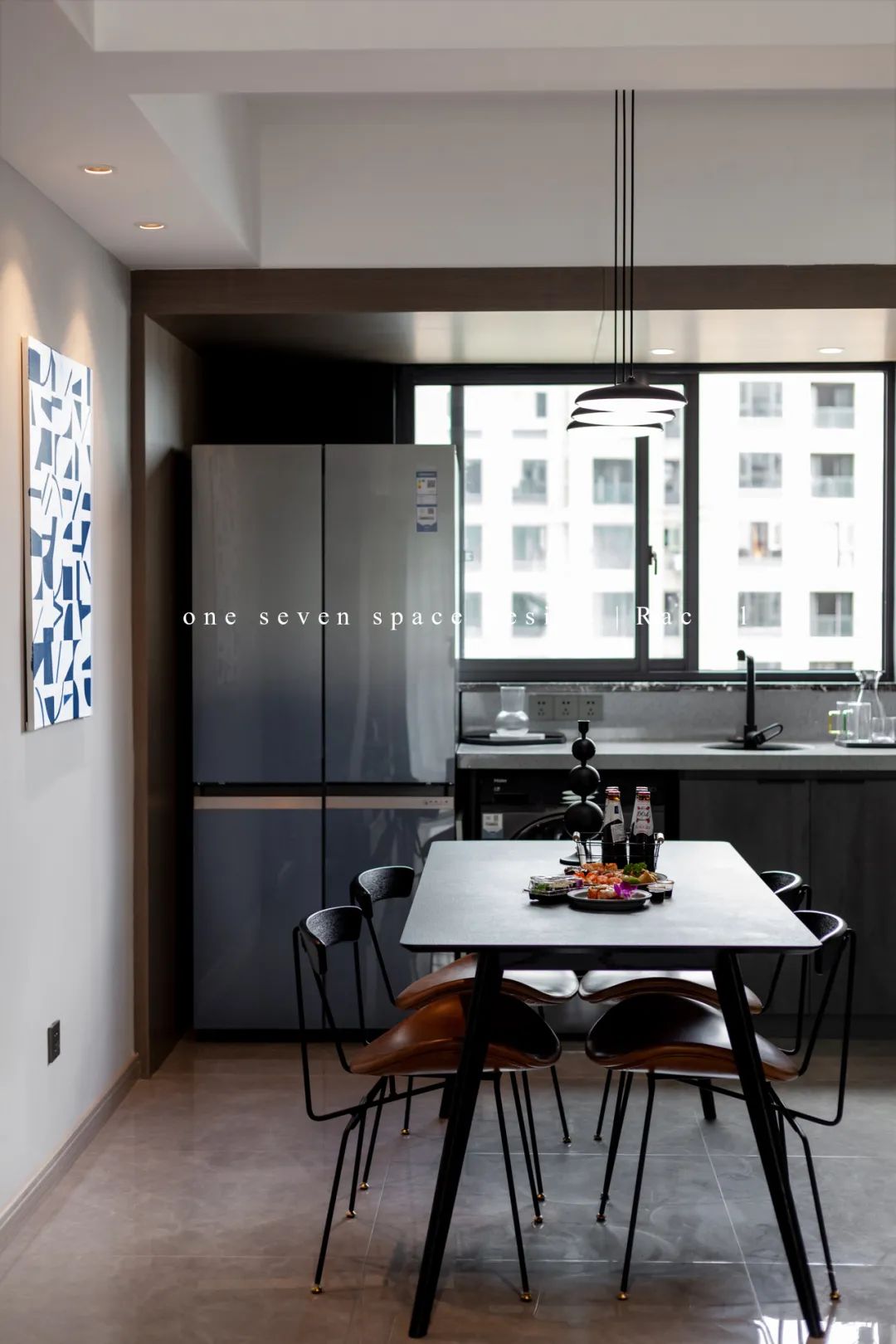 流淌岁月 · 港府四期现代家居设计丨one seven space design-46