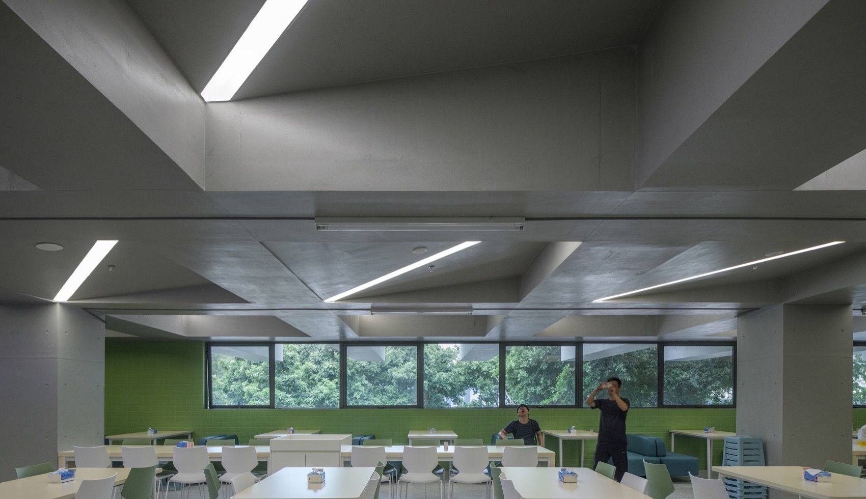 深圳福田绿洲小学丨中国深圳丨悉地国际东西影工作室-47