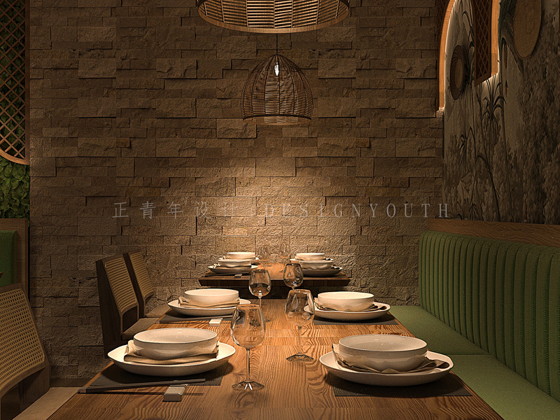东南亚风格餐厅设计案例解析-12