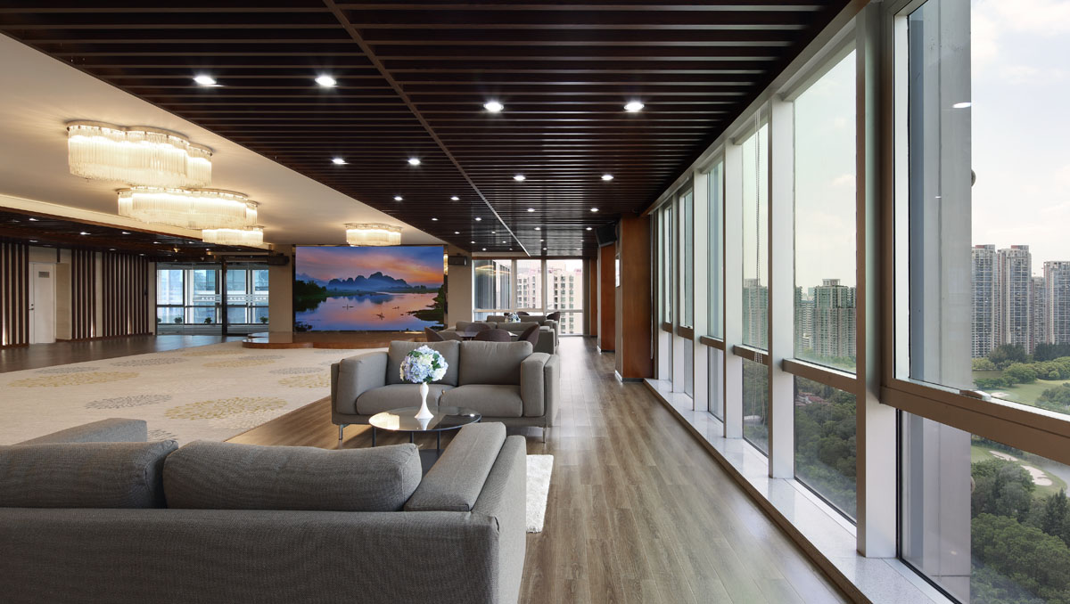 艾艾贴生物科技公司新中式办公室设计-28