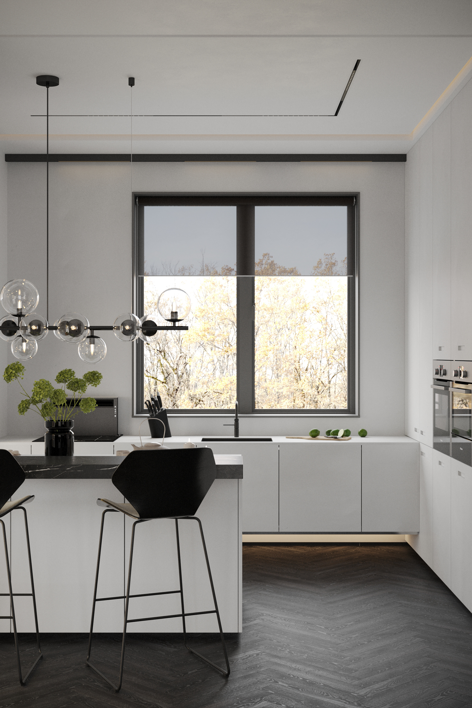 Barvikha Hills住宅室内设计丨俄罗斯莫斯科丨Sergei Grintsov-11