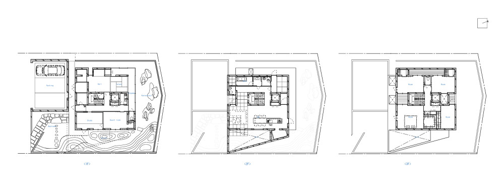 别墅建筑丨日本广岛层叠旋转支架住宅(2020)(CAPD)设计-64