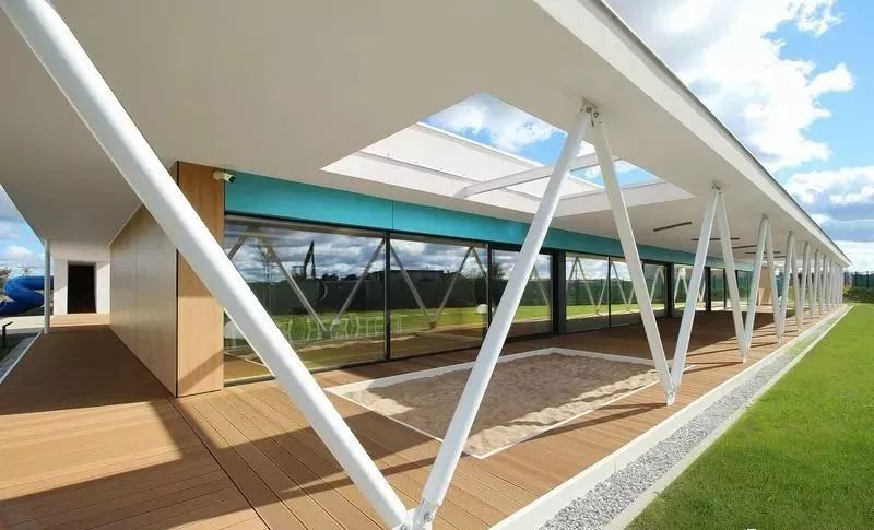 建筑 | 酷！幼儿园H形布局，设计两个庭院-20