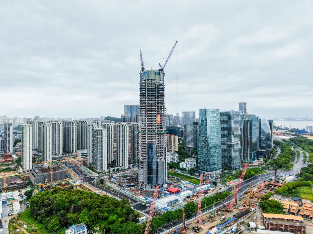 gmp新闻|厦门国际银行新总部大厦封顶-11