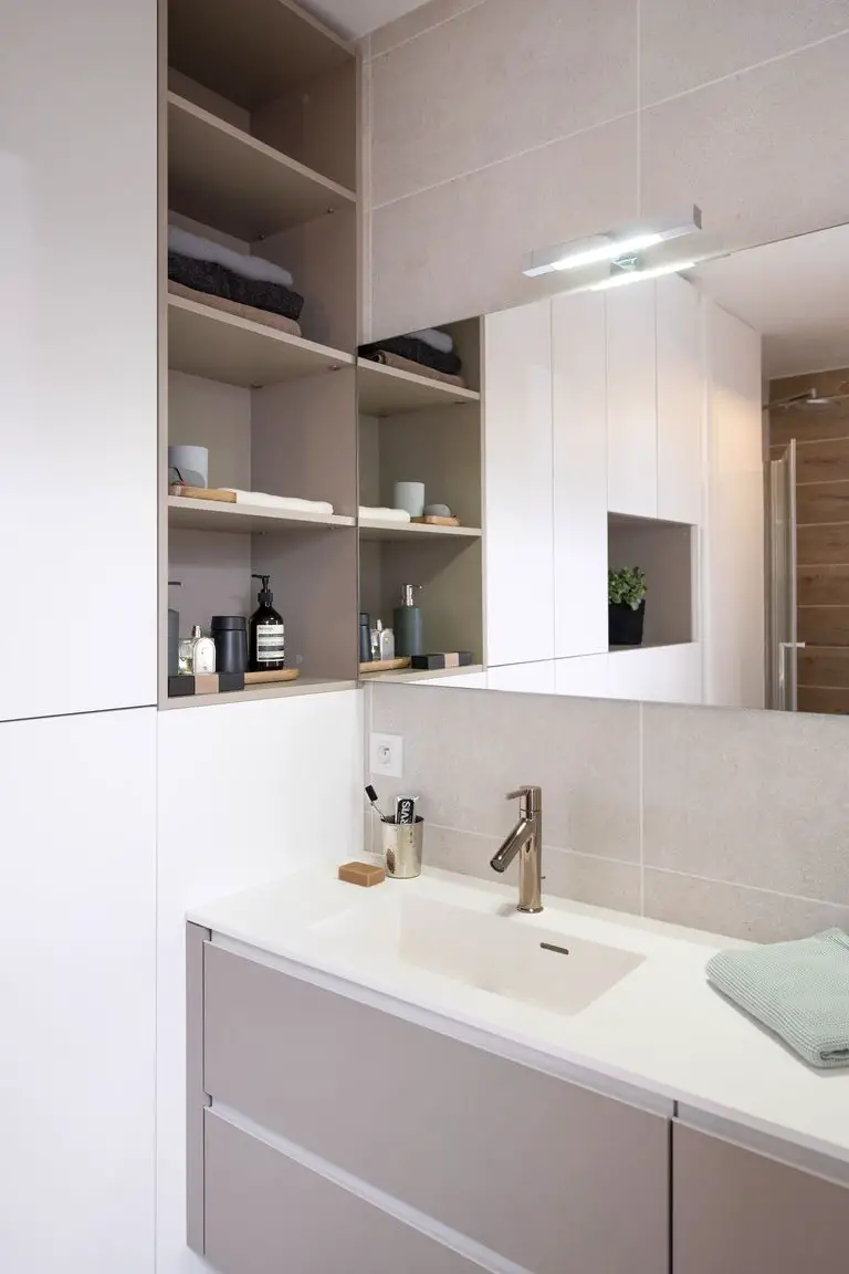 巧妙设计打造 50m2 开放式一居室-11