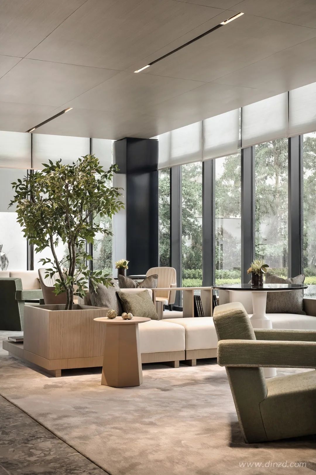 《广州信达炭步地块项目》 | 现代田园诗意的空间设计-51