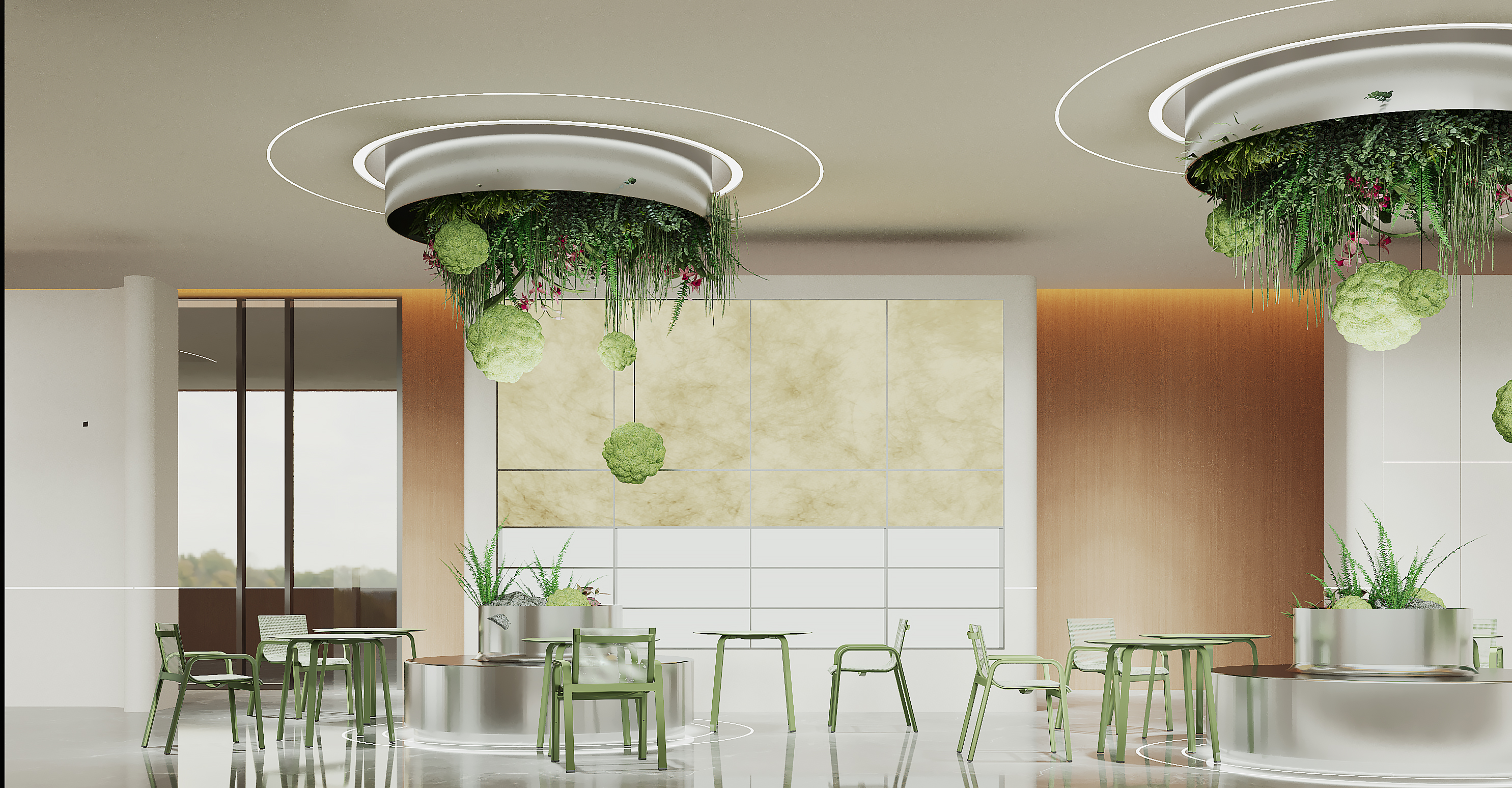 企业大厅展示空间展厅-11