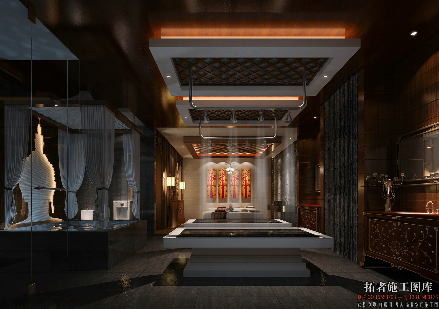 福州铭濠酒店异域风情会所空间设计-0
