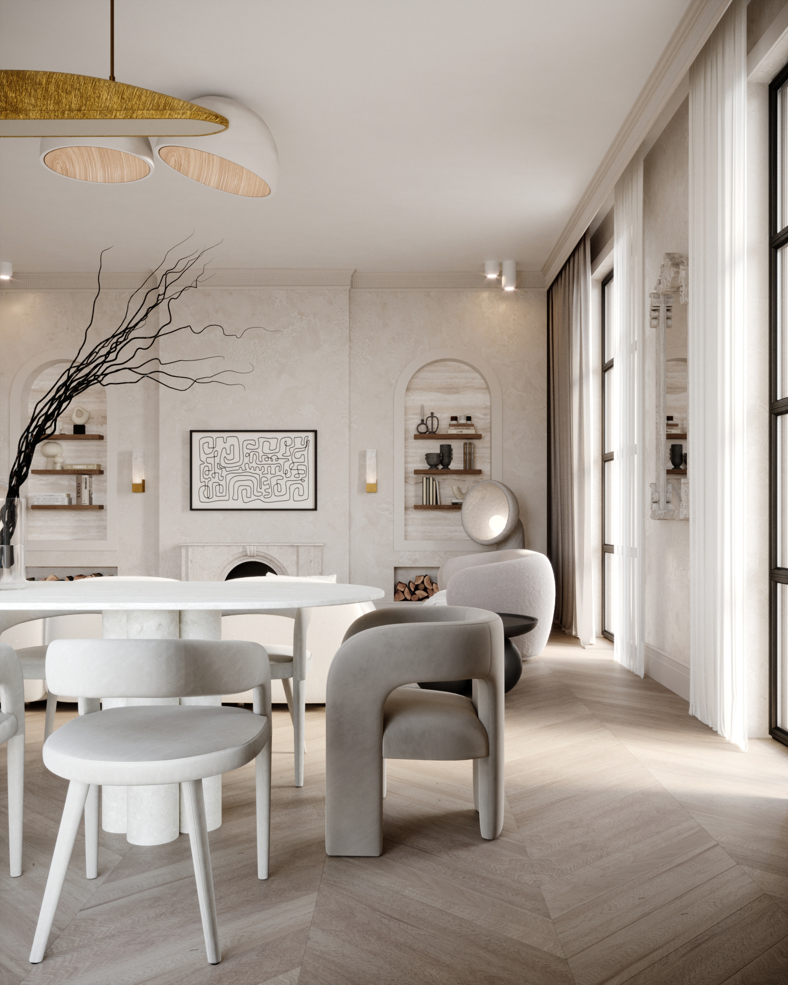 细腻温润的115平奥地利公寓设计！-11