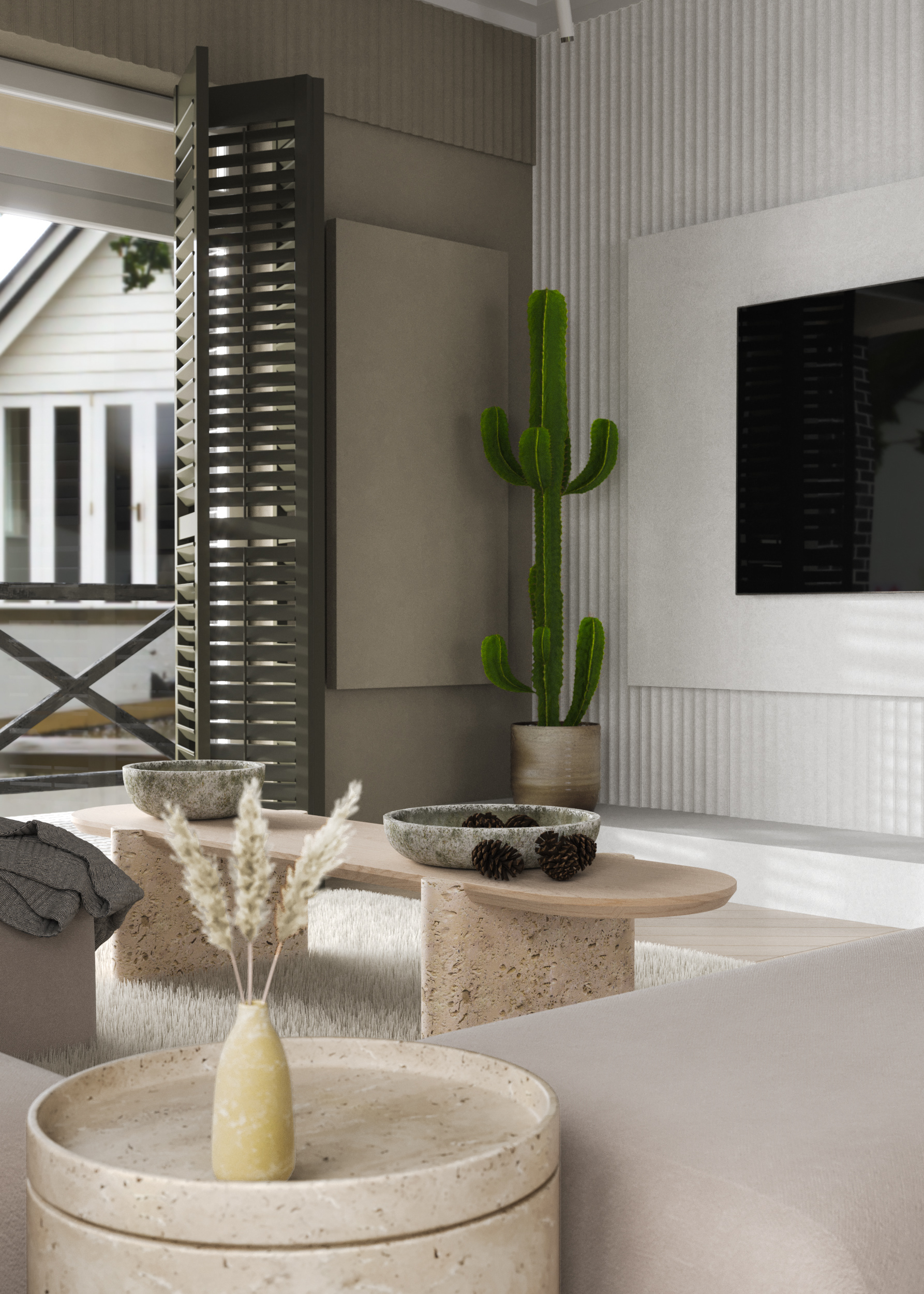 Guryevskaya Sloboda 村住宅室内设计丨Sergey Kachalov-9