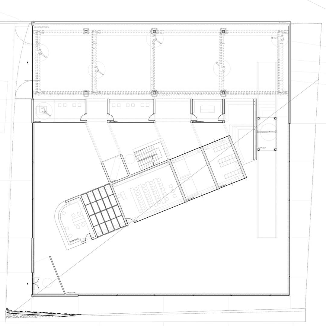 TRIFAB  多诺斯蒂亚建筑学院新Fablab空间丨西班牙丨Mikel Marin-5