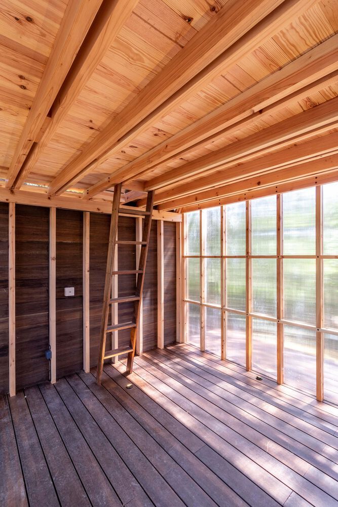 悬浮的木质雕像丨Patina Garden Studio-9