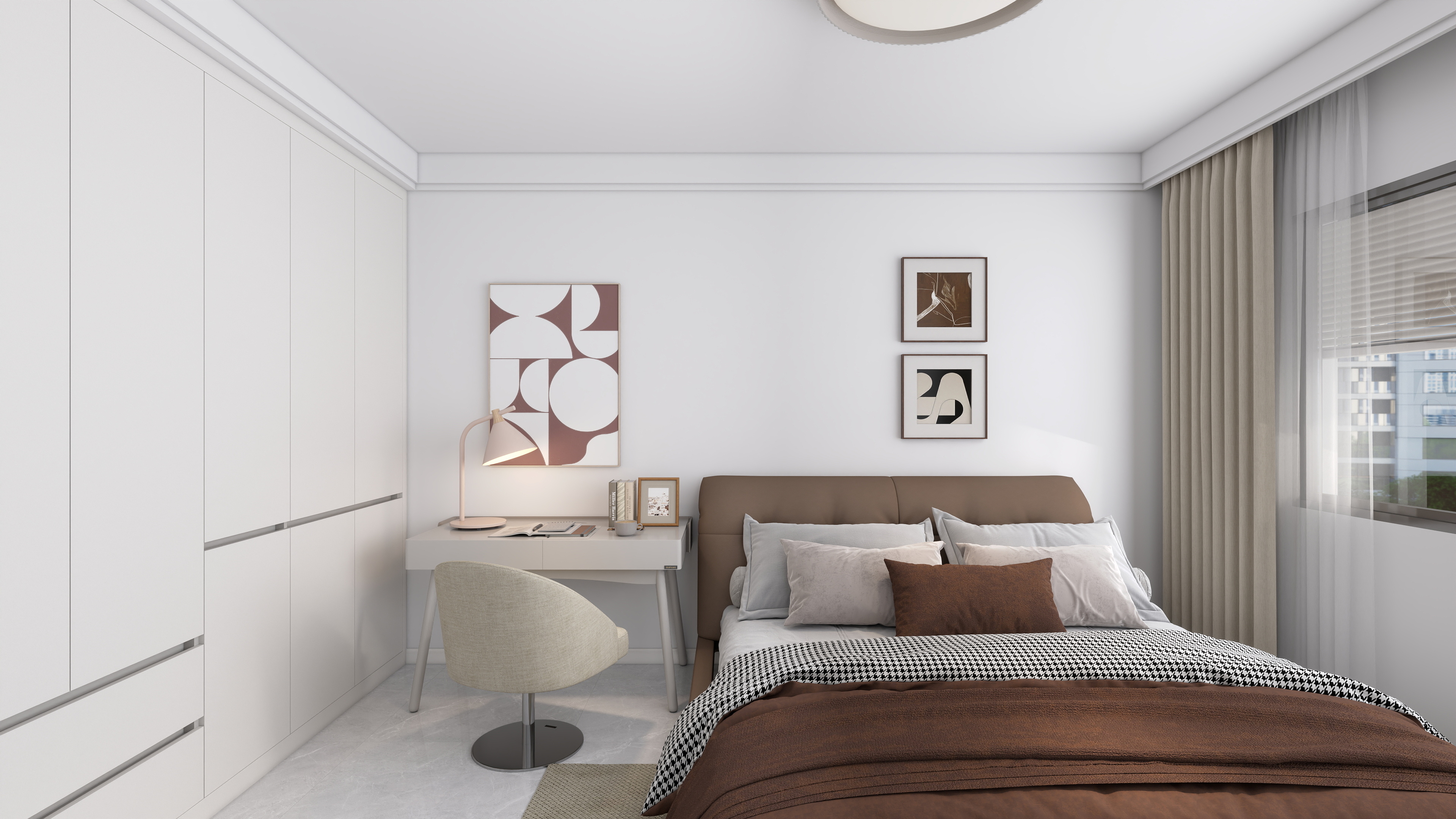 现代奶油：清新的现代奶油风格-0