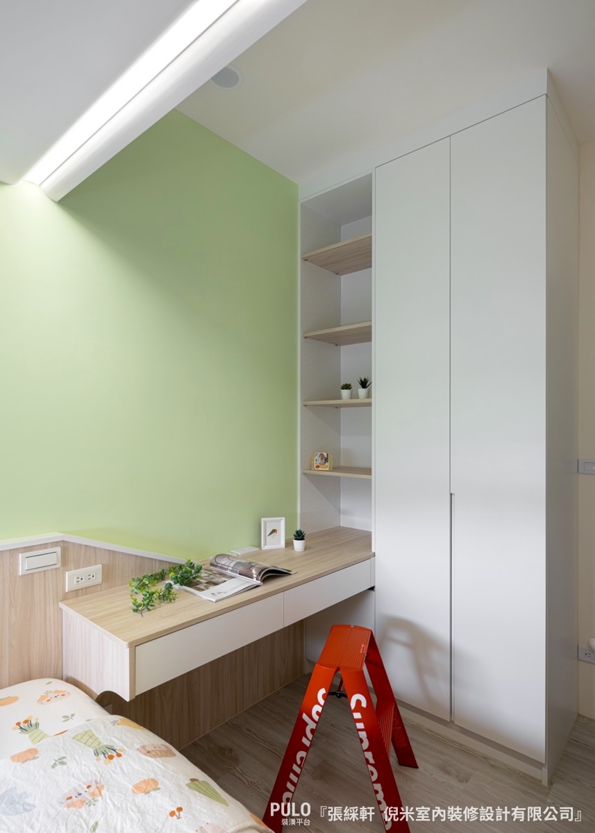 台中17坪小坪数北欧风亲子居家装潢丨中国台中丨倪米室内装修设计有限公司-31