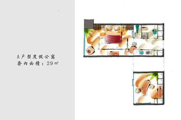 阳光壹佰温州中心度假公寓  高文安设计公司-41