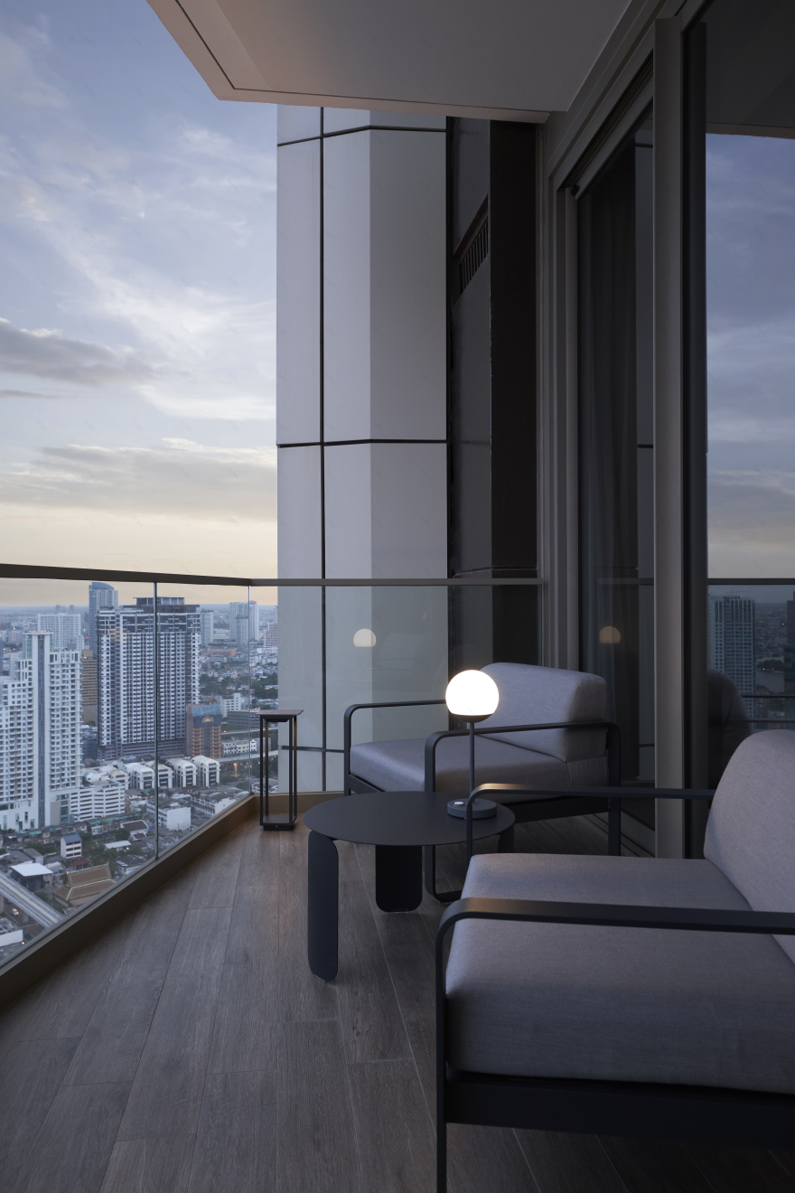 苏庞先生私人住宅丨泰国曼谷丨Studiobaker,Minickbom(公共区域概念设计)-27