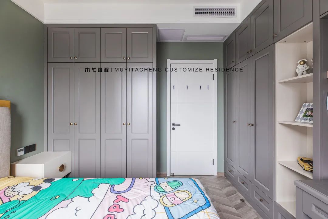 重庆北碚区 130㎡舒适跃层丨中国重庆丨木艺踏程全屋定制-61