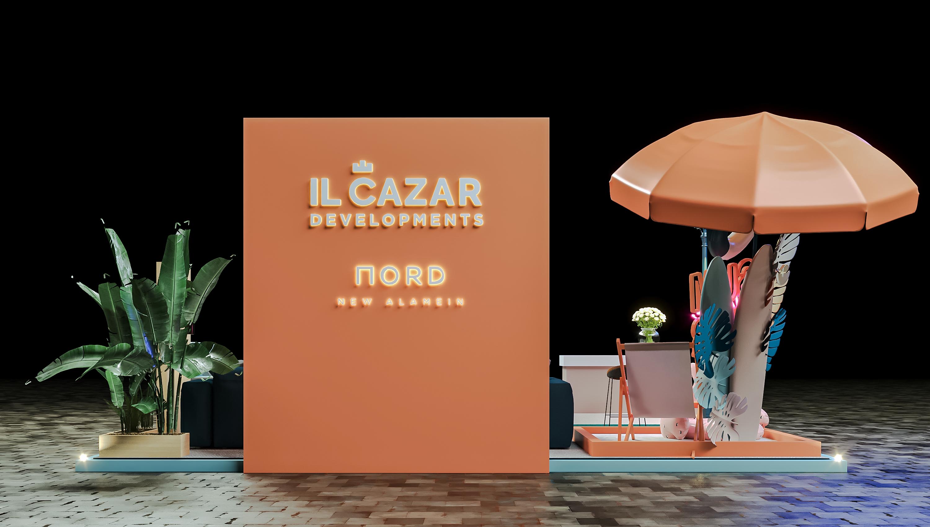 Cazar Summer Booth 设计丨埃及-7