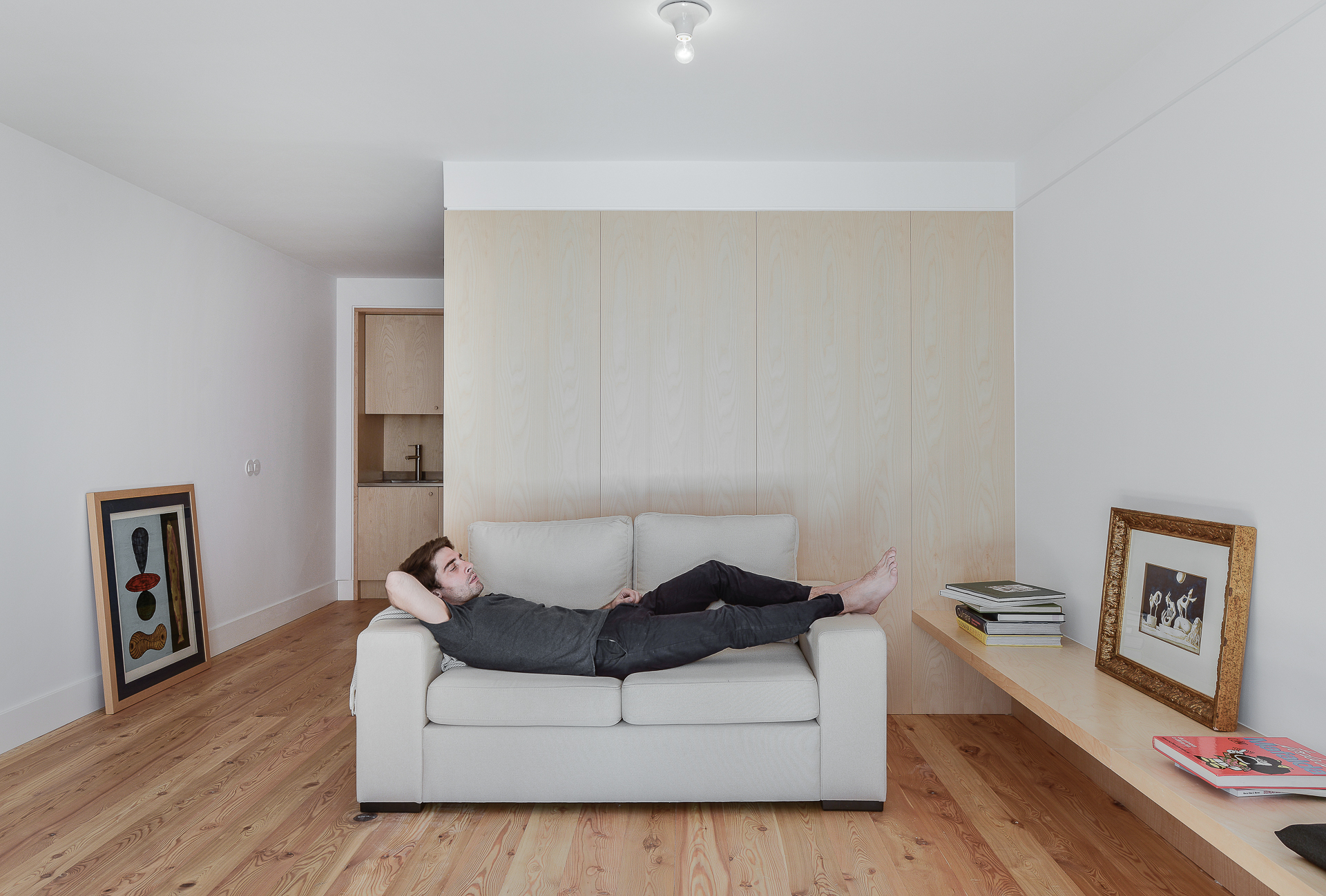 迷宫般的公寓空间，自然与室内和谐相融-10