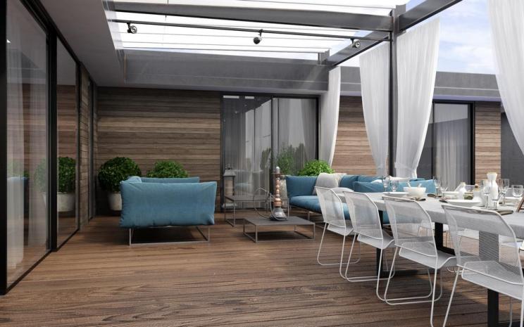 乌克兰基辅亚洲风住宅——和谐自然的人居环境-29