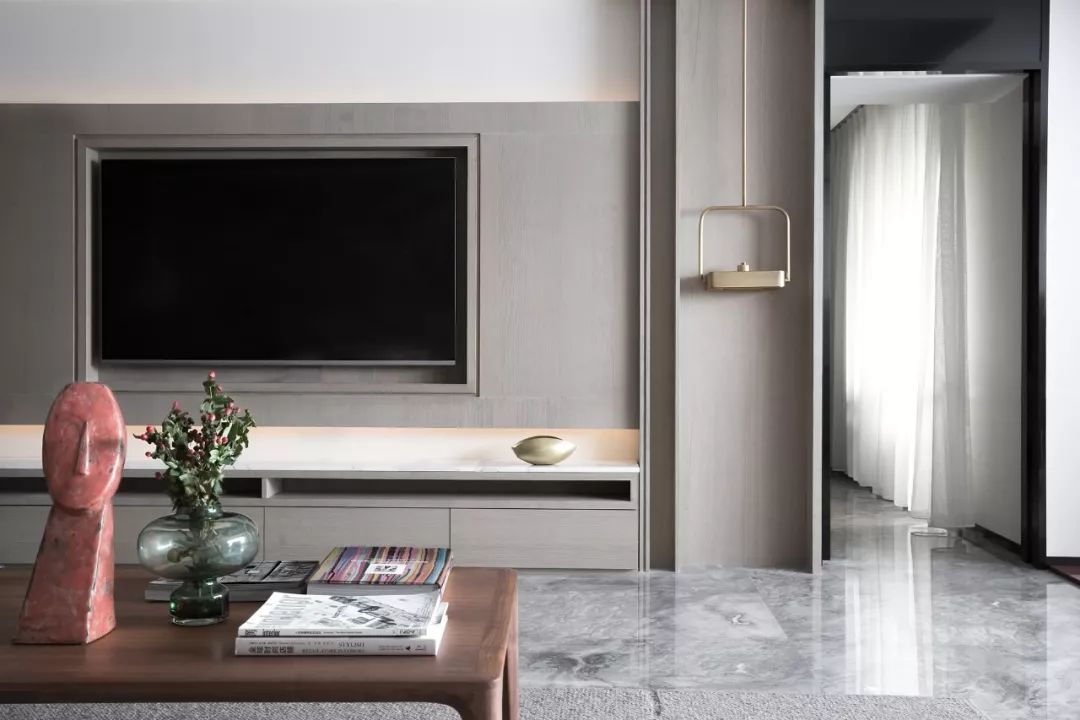 深圳天海豪景苑 C 户型东方轻奢美学住宅改造-10