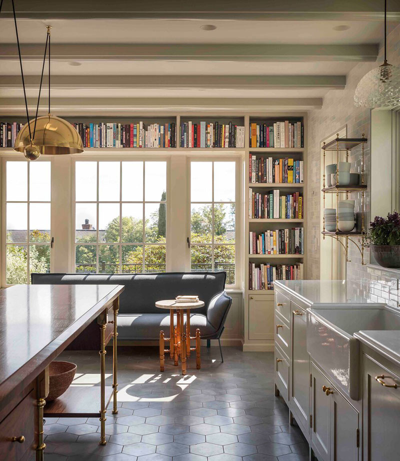 复古风华 | 美国知名设计师 Jessica Helgerson 的波特兰老屋翻新之作-7