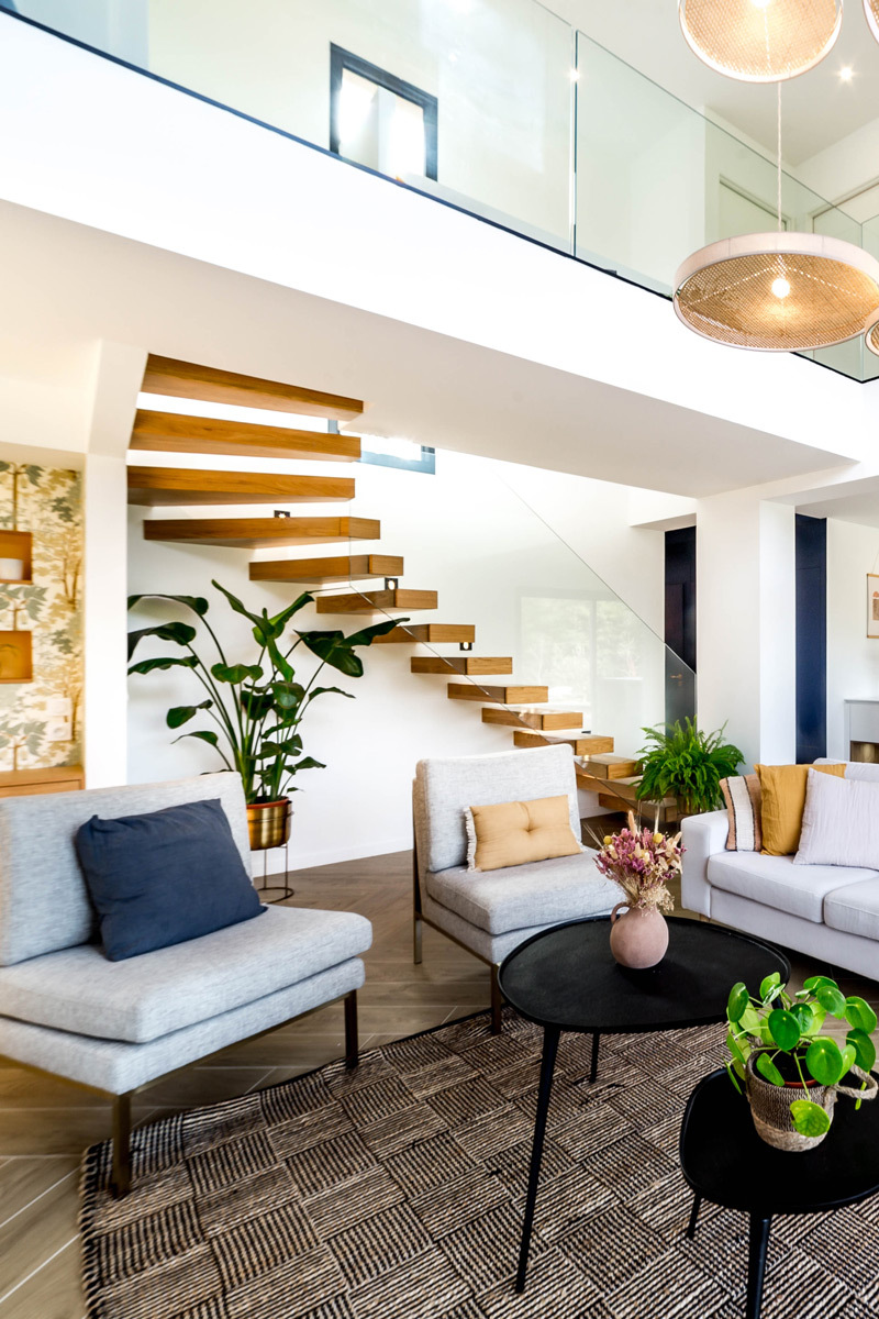 Réalisation / Blanc éclatant – Architecte d'intérieur. Skéa Designer.-33