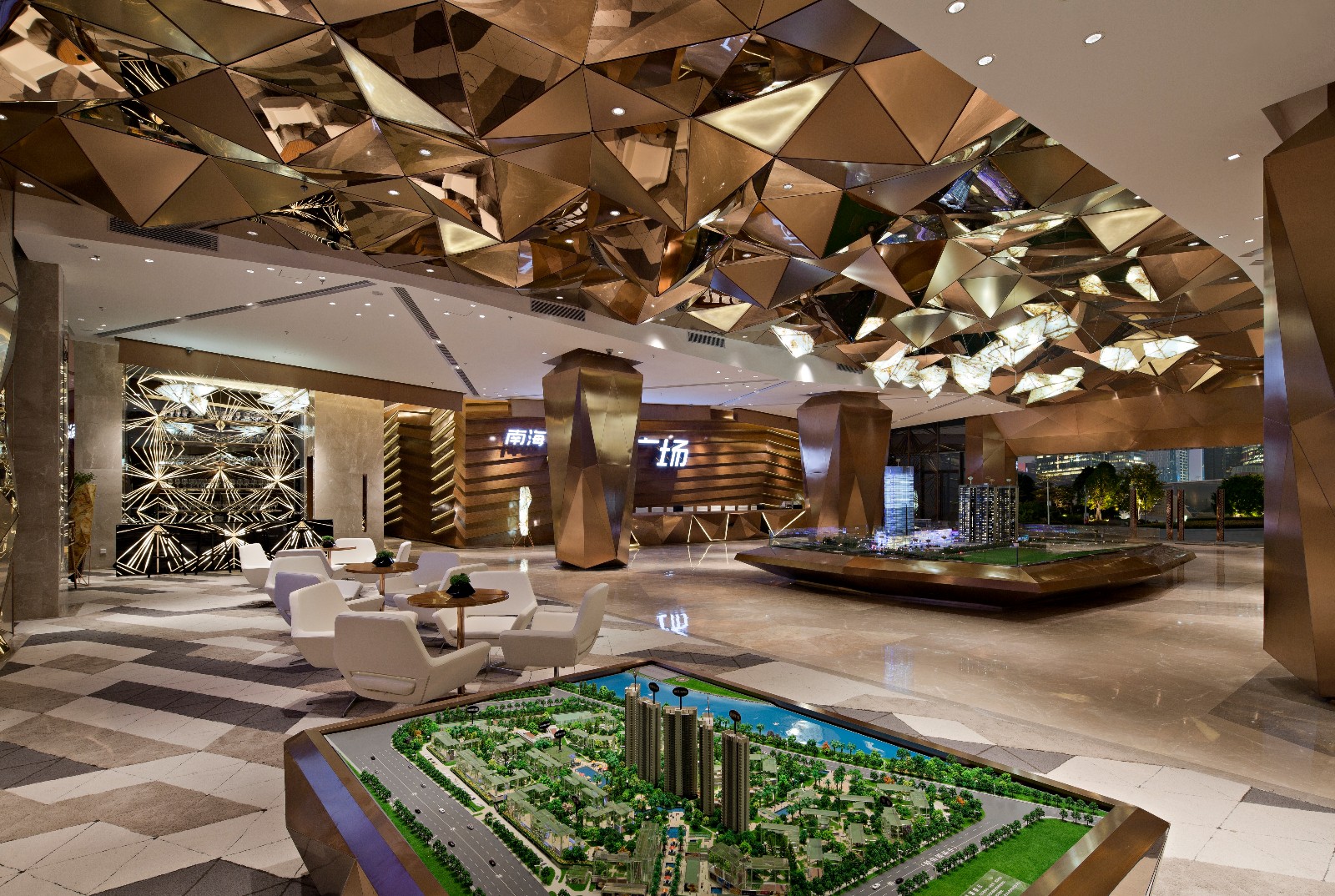 南海万科广场售楼部-16