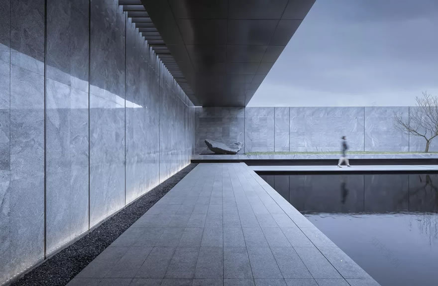 南昌融创玖玺台漂浮书院——现代极简与豫章文化的完美融合-55