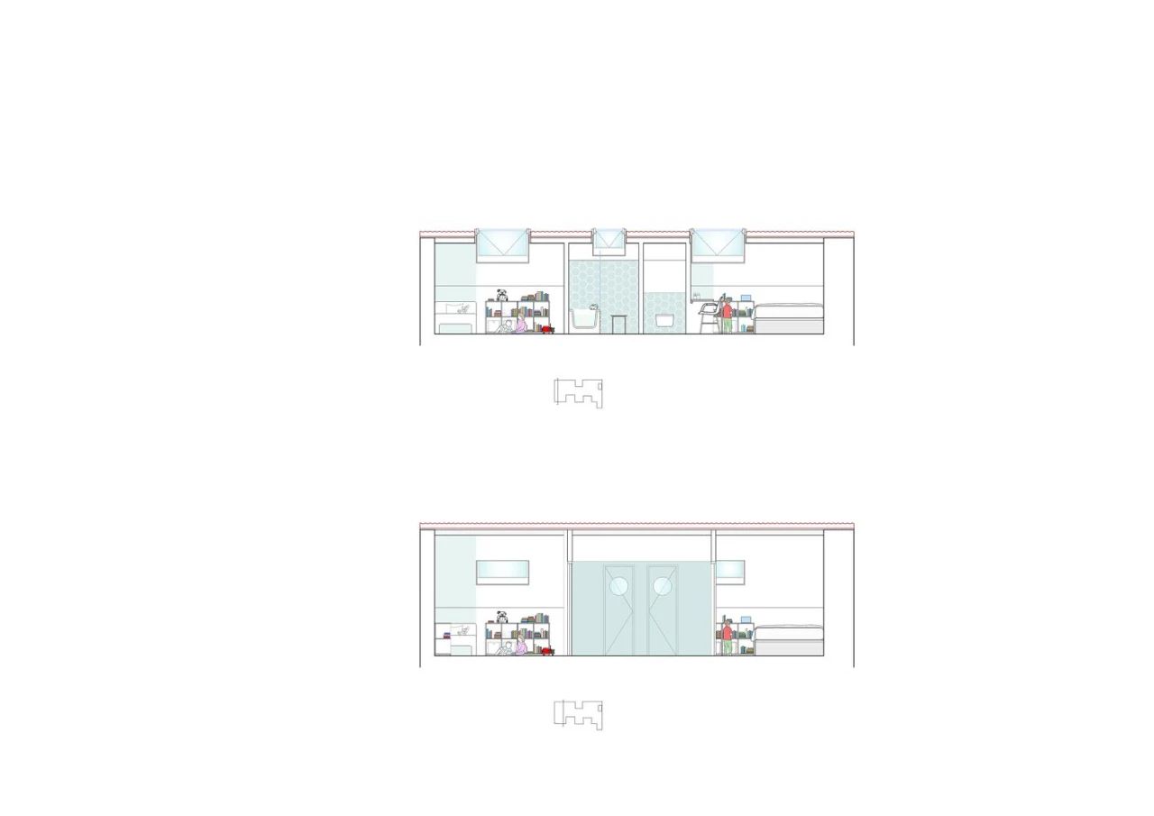 马德里 Justicia 社区顶层公寓翻新工程丨西班牙马德里丨gon architects-46