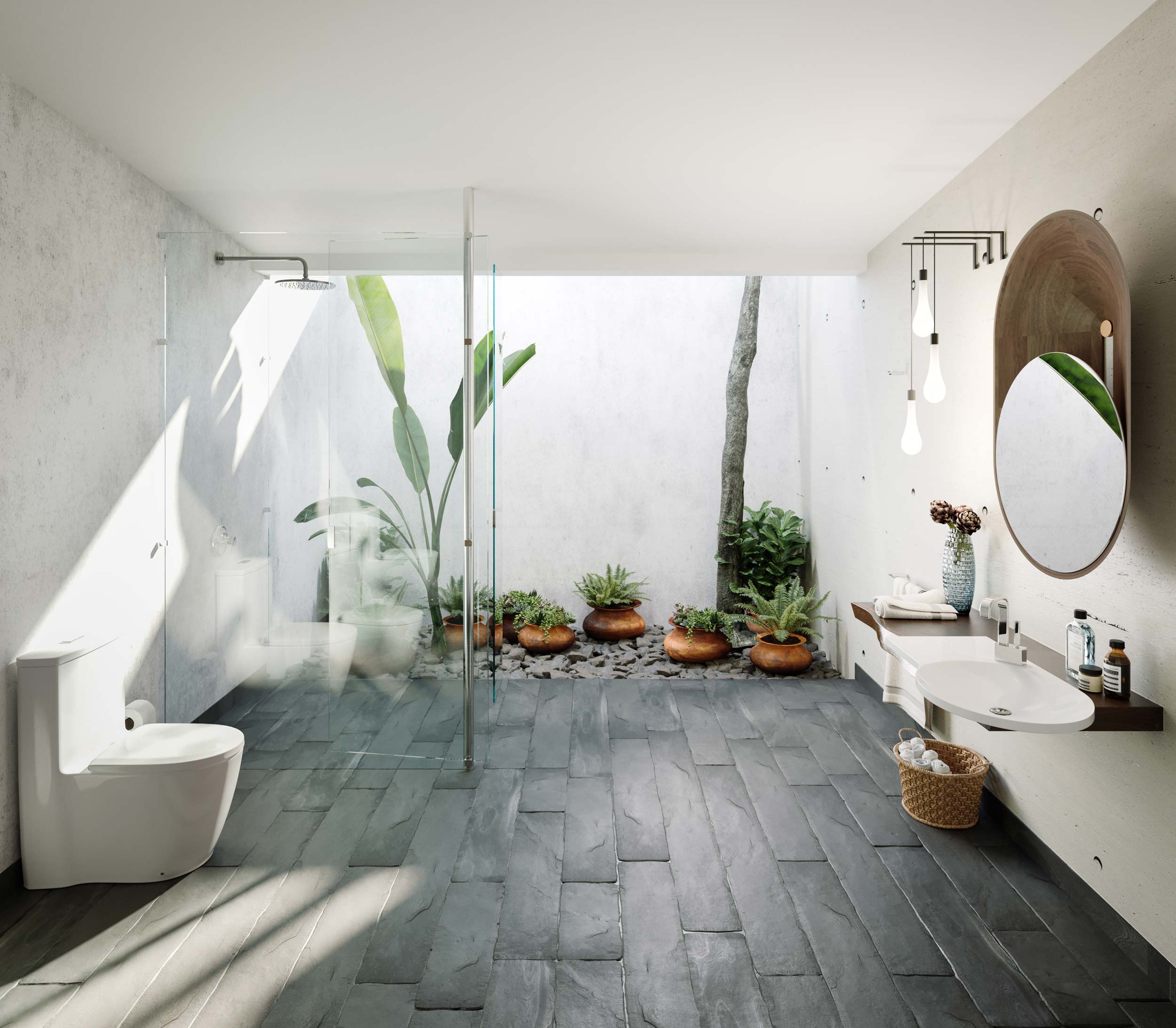 颠覆传统的私密空间 | 现代浴室设计-23