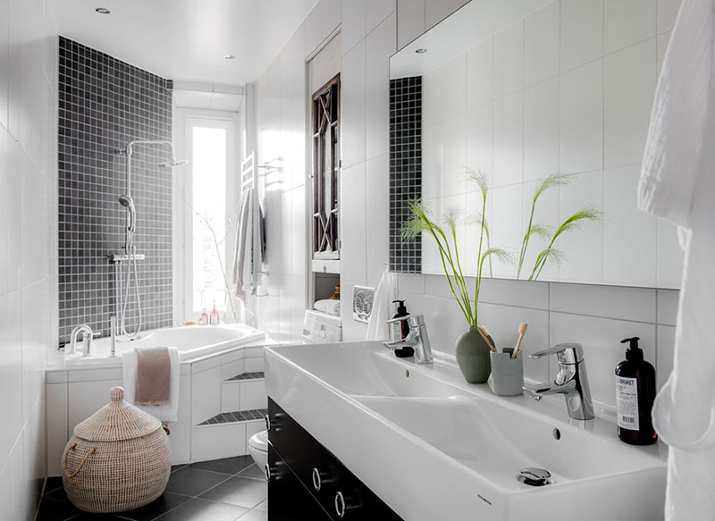 柔美恬静 | 哥德堡淡雅粉色调公寓设计-25