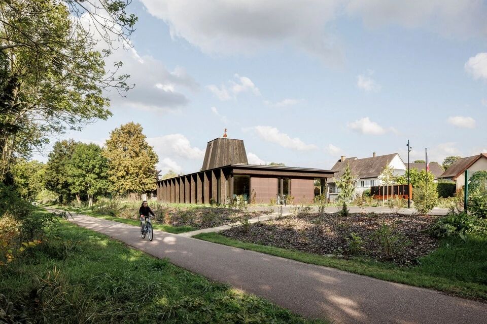 法国施拉赫贝尔海姆新市政厅-0