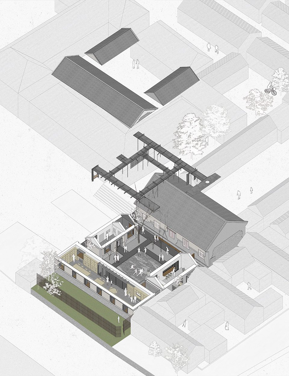 所城里社区图书馆，烟台｜直向建筑-11