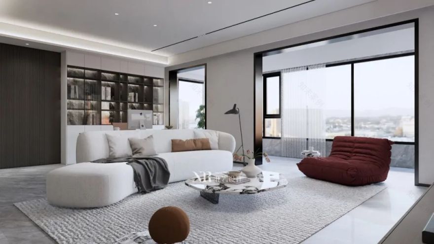 南京长江华府210㎡精装房改造丨中国南京丨北岩设计-36