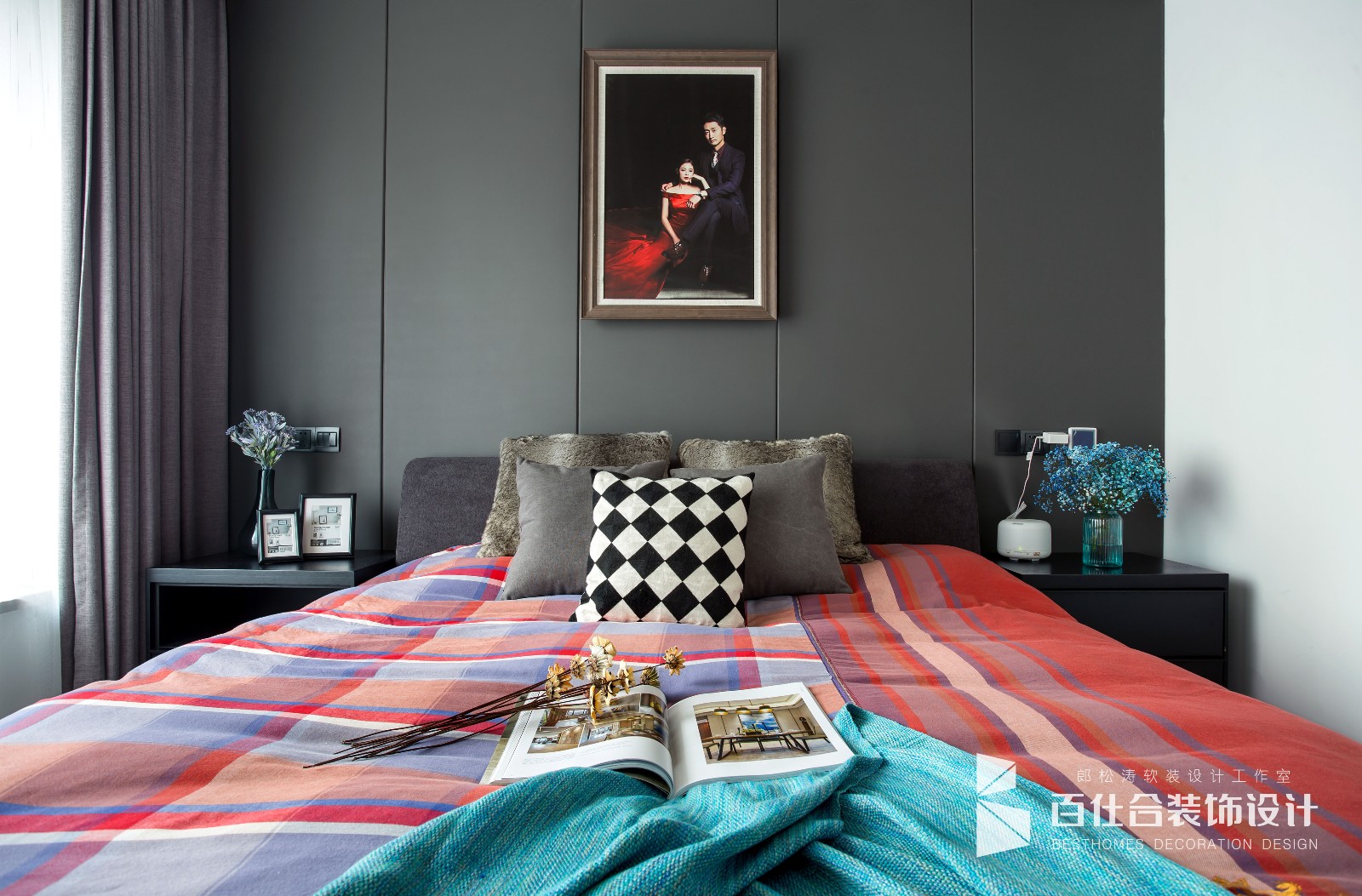 自“游”空间——139㎡摩登洋派现代宅  百仕合装饰设计-37