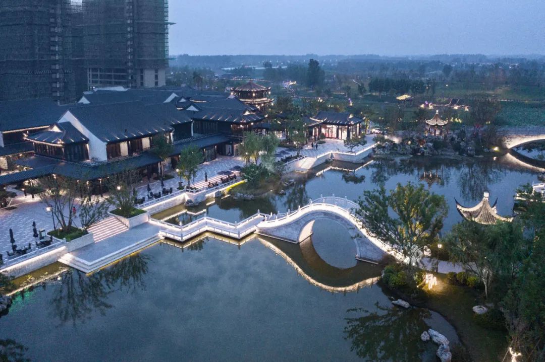 苏北水乡的精致生活小镇·宿迁绿城梨园湾小镇丨中国宿迁丨浙江蓝颂园林景观设计集团有限公司-9