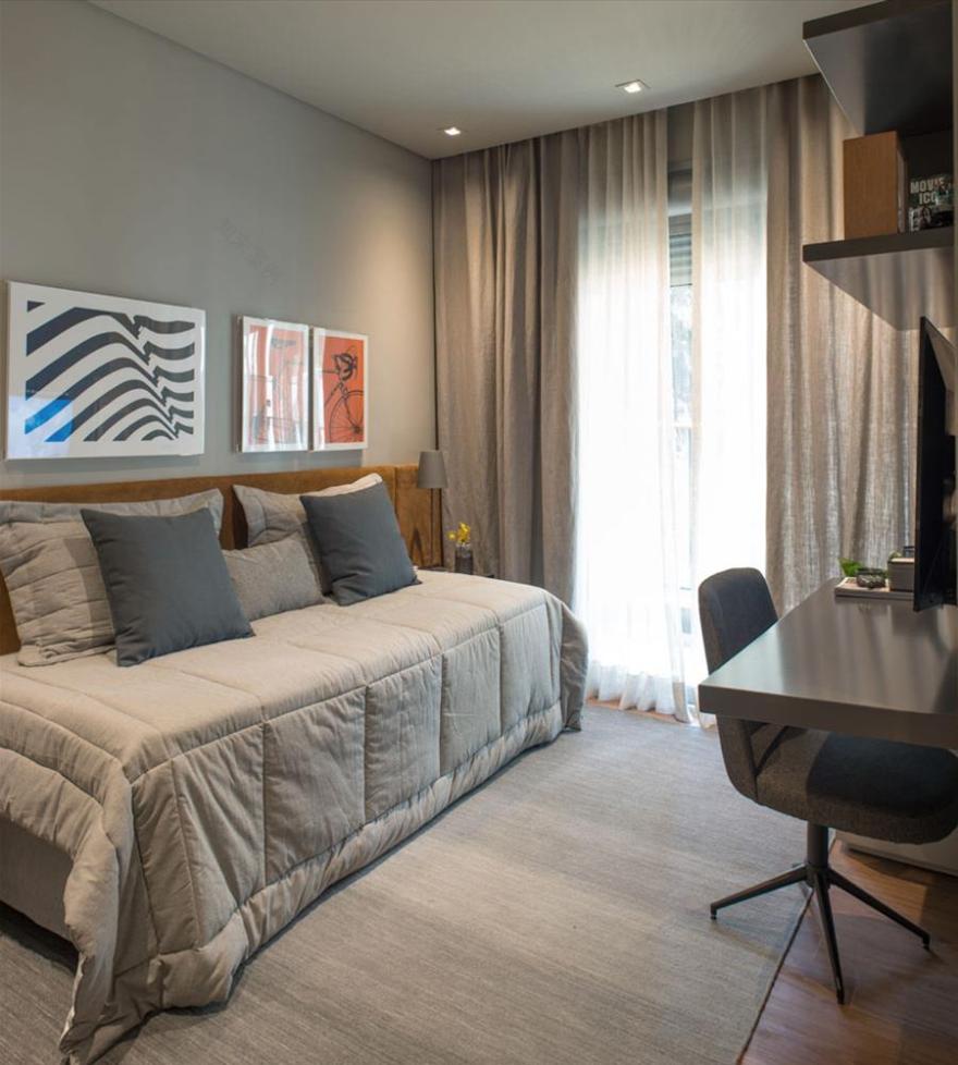 现代灰调公寓-13