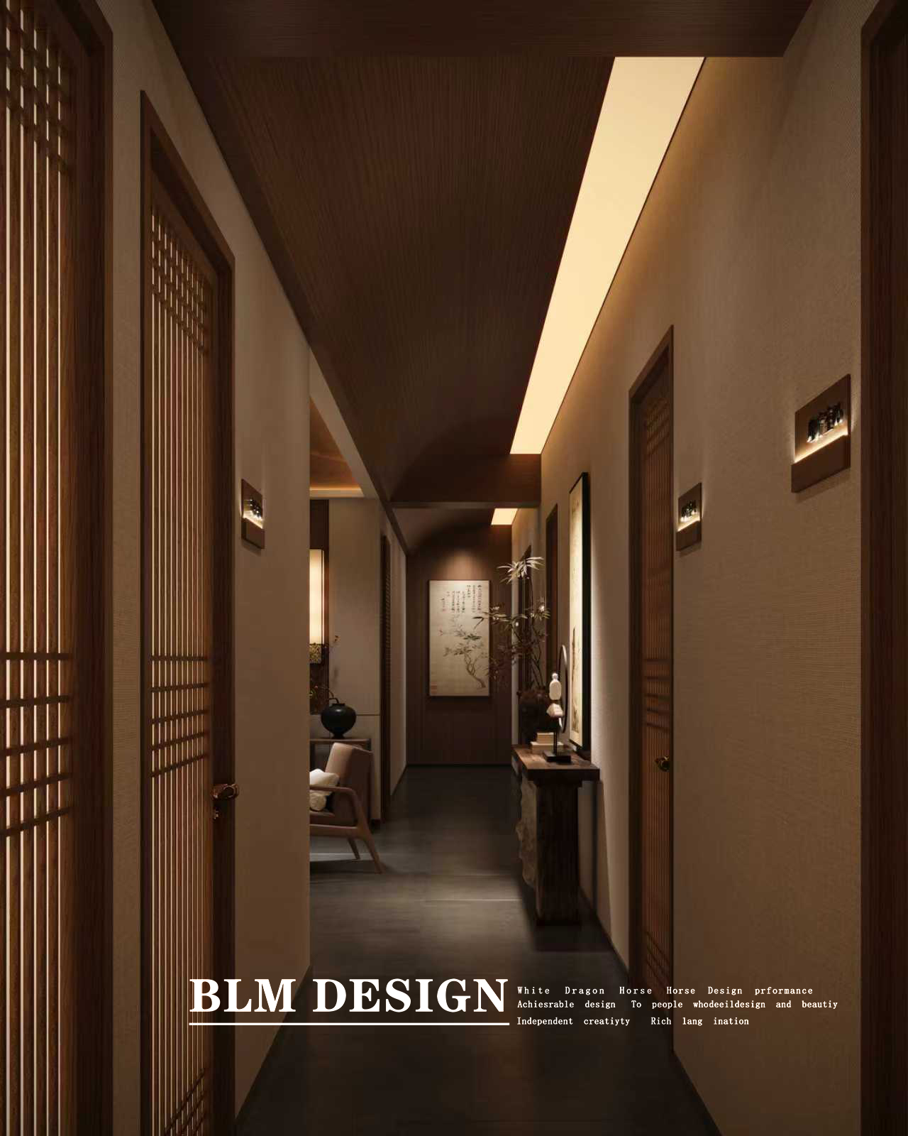 工装中医馆效果图-6