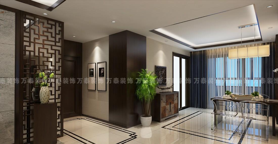 济南万泰装饰东城逸家 180 平中式雅居-10