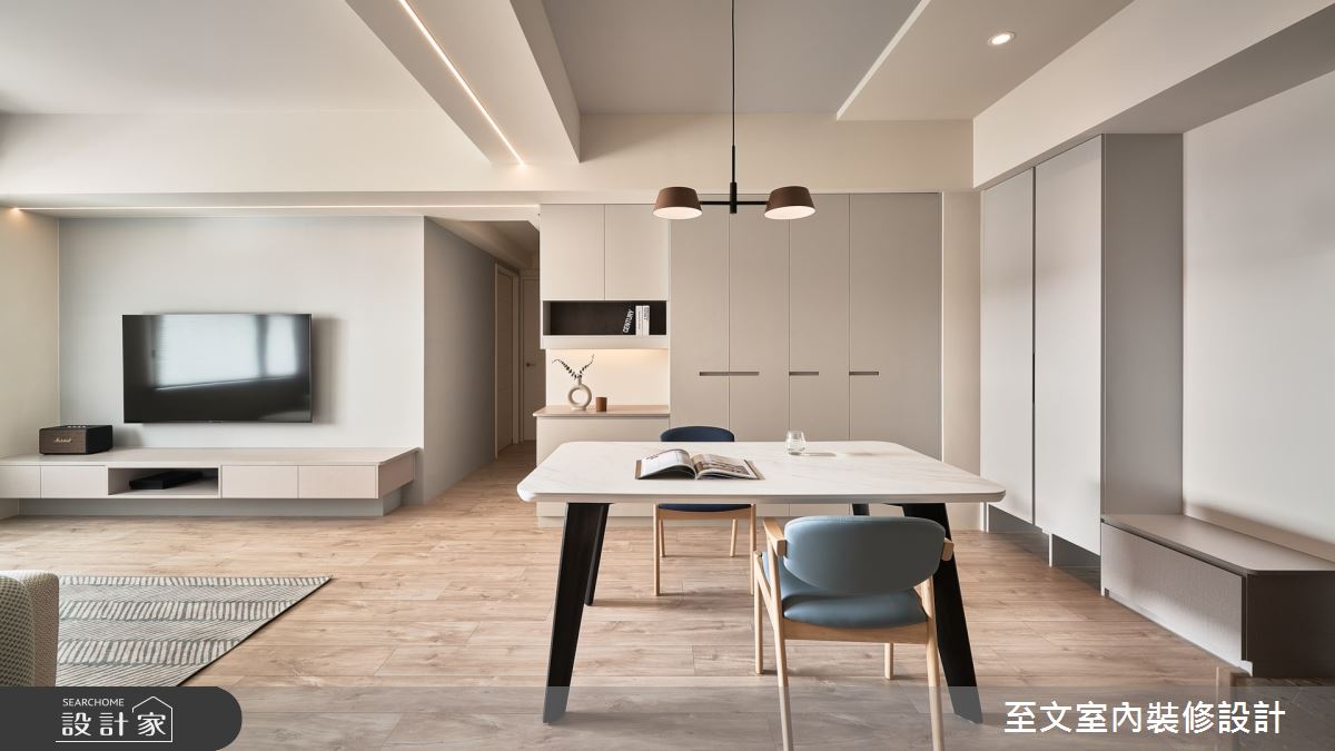 至文·曦影·北欧风·29坪设计案例丨至文室内装修设计-8